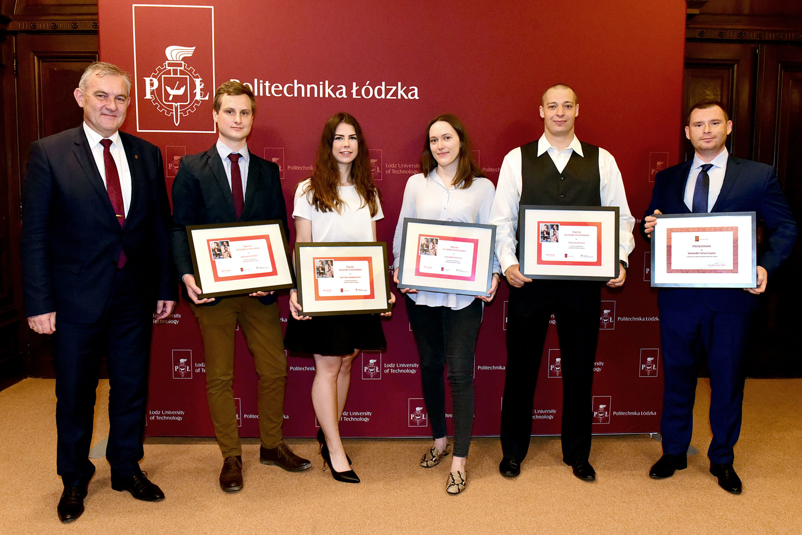 Wręczenie Nagród Santander Universidades